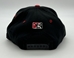 Kannapolis Intimidators Black & Red - New Era Snapback Med/Larg Hat OSFM - INT-BR-HAT