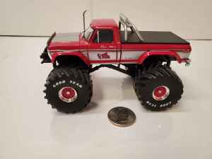 King Kong 1:43 1975 Ford F250 Kings of Crunch Monster Truck King Kong, Monster Truck, 1:24 Scale, Kings of Crunch