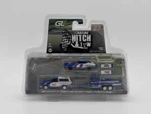 Kyle Larson 1986 Chevrolet K5 Blazer & 1969 Chevrolet Camaro - Racing Hitch & Tow Series 6 Kyle Larson, 1:64, diecast, greenlight, indy
