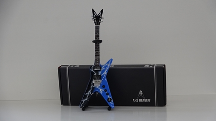 Licensed Dean Dimebag FROM HELL Lightning Bolt Mini Guitar Model Axe Heaven, Gibson, replica guitar
