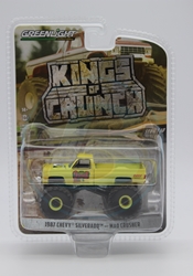 Mad Cursher 1987 Chevy Silverado Kings of Crunch Monster Truck Mad Cursher 1987 Chevy Silverado Kings of Crunch Monster Truck, Monster Truck Diecast, 1:64 Scale