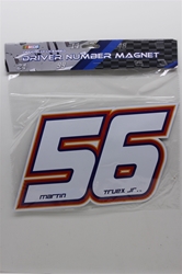 Martin Truex Jr #56 12 inch Magnet Martin Truex Jr #56 12â€³ Magnet