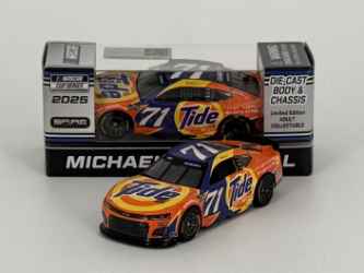 Michael McDowell 2025 Tide 1:64 Nascar Diecast Michael McDowell, Nascar Diecast, 2025 Nascar Diecast, 1:64 Scale Diecast,