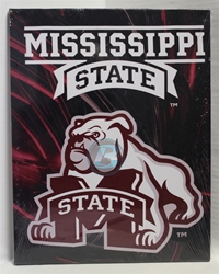 Mississippi State Canvas 11" x 14" Wall Hanging collectible canvas, ncaa licensed, officially licensed, collegiate collectible, university of