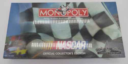 NASCAR Monopoly Game -1997 Official Collectors Edition Factory Sealed NASCAR Monopoly Game -1997 Official Collectors Edition Factory Sealed