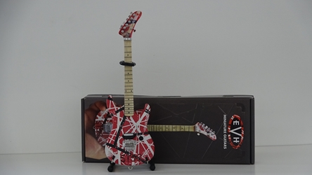 *NEW - EVH 5150 Eddie Van Halen Mini Guitar Replica Collectible - Officially Licensed Axe Heaven, Gibson, replica guitar