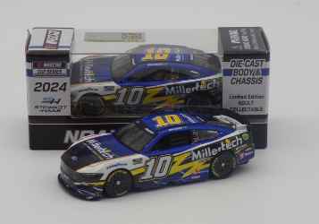 Noah Gragson 2024 MillerTech 1:64 Nascar Diecast Chassis Noah Gragson, Nascar Diecast, 2024 Nascar Diecast, 1:64 Scale Diecast, Diecast Chassis