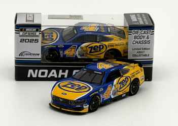 Noah Gragson 2025 Zep 1:64 Nascar Diecast - FOIL NUMBER CAR - Xfinity Series Noah Gragson, Nascar Diecast, 2025 Nascar Diecast, 1:24 Scale Diecast