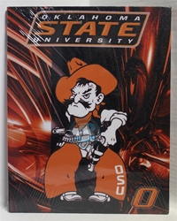 Oklahoma State University OSU Canvas 11" x 14" Wall Hanging collectible canvas, ncaa licensed, officially licensed, collegiate collectible, university of