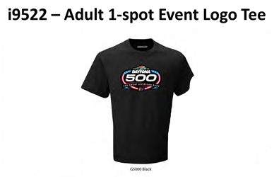 2022 Daytona 500 Event Logo 1-Spot Tee Daytona 500, Tee, shirt
