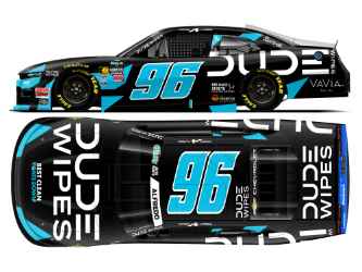 *Preorder* Anthony Alfredo 2026 Dude Wipes 1:24 Flash Coat Color Nascar Diecast - OReilly Auto Parts Series Anthony Alfredo, Nascar Diecast, 2026 Nascar Diecast, 1:24 Scale Diecast