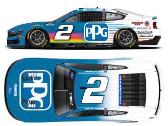 *Preorder* Austin Cindric 2026 PPG 1:24 Raw Nascar Diecast Austin Cindric, Nascar Diecast, 2026 Nascar Diecast, 1:24 Scale Diecast