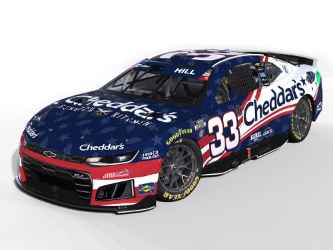 *Preorder* Austin Hill 2026 Cheddars Patriotic 1:24 Color Chrome Nascar Diecast Austin Hill, Nascar Diecast, 2026 Nascar Diecast, 1:24 Scale Diecast