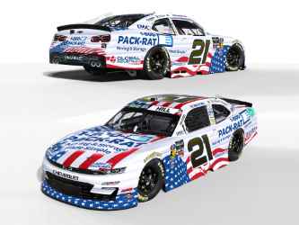 *Preorder* Austin Hill 2026 Pack-Rat Moving & Storage 1:24 Raw Nascar Diecast - OReilly Auto Parts Series Austin Hill, Nascar Diecast, 2026 Nascar Diecast, 1:24 Scale Diecast