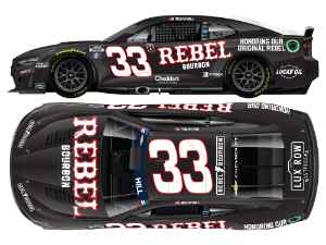 *Preorder* Austin Hill 2026 Rebel Bourbon Tribute To KB 1:24 Raw Nascar Diecast Austin Hill, Nascar Diecast, 2026 Nascar Diecast, 1:24 Scale Diecast
