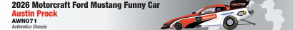 *Preorder* Austin Prock 2026 Motorcraft 1:24 Funny Car NHRA Diecast Austin Prock, NHRA Diecast, Funny Car, 2026
