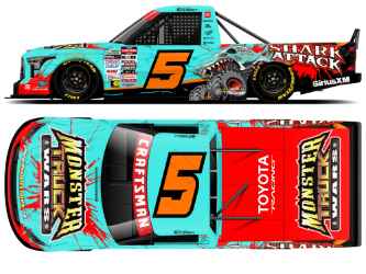 *Preorder* Bayley Currey 2026 Monster Truck Wars 1:24 Nascar Diecast - Truck Series  Bayley Currey, Nascar Diecast, 2026 Nascar Diecast, 1:24 Scale Diecast