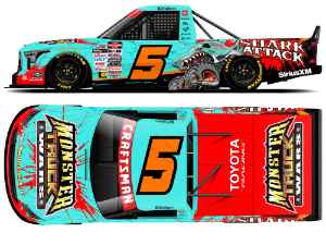 *Preorder* Bayley Currey 2026 Monster Truck Wars 1:24 Nascar Diecast - Truck Series  Bayley Currey, Nascar Diecast, 2026 Nascar Diecast, 1:24 Scale Diecast