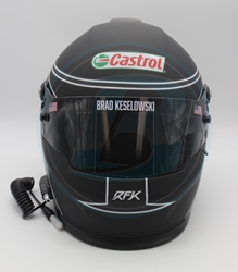 Brad Keselowski 2022 Castrol Full Size Replica Helmet Brad Keselowski, Helmet, NASCAR, BrandArt, Full Size Helmet, Replica Helmet