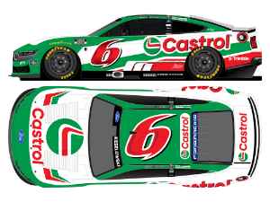 *Preorder* Brad Keselowski 2026 Castrol Tribute 1:24 Elite Nascar Diecast - FOIL NUMBER DIECAST Brad Keselowski, Nascar Diecast, 2026 Nascar Diecast, 1:24 Scale Diecast, pre order diecast, Elite