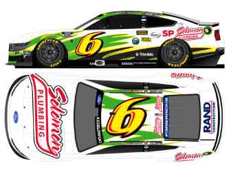 *Preorder* Brad Keselowski 2026 Solomon Plumbing Throwback 1:24 Flash Coat Color Nascar Diecast Brad Keselowski, Nascar Diecast, 2026 Nascar Diecast, 1:24 Scale Diecast
