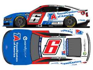 *Preorder* Brad Keselowski 2026 TravelCenters Of America 1:24 Raw Nascar Diecast - FOIL NUMBER DIECAST Brad Keselowski, Nascar Diecast, 2026 Nascar Diecast, 1:24 Scale Diecast