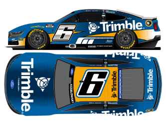 *Preorder* Brad Keselowski Autographed 2026 Trimble 1:24 Nascar Diecast - FOIL NUMBER DIECAST Brad Keselowski, Nascar Diecast, 2026 Nascar Diecast, 1:24 Scale Diecast,Autographed