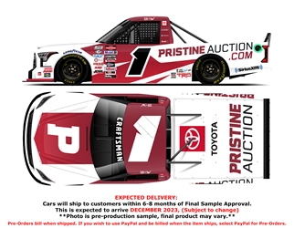 *Preorder* Bubba Wallace 2023 Pristine Auction 1:64 Nascar Diecast Bubba Wallace, Nascar Diecast, 2023 Nascar Diecast, 1:64 Scale Diecast