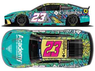 *Preorder* Bubba Wallace 2026 Columbia PFG 1:24 Color Chrome Nascar Diecast Bubba Wallace, Nascar Diecast, 2026 Nascar Diecast, 1:24 Scale Diecast