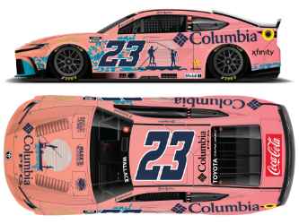 *Preorder* Bubba Wallace 2026 Columbia PFG (salmon) 1:64 Nascar Diecast Bubba Wallace, Nascar Diecast, 2026 Nascar Diecast, 1:64 Scale Diecast,