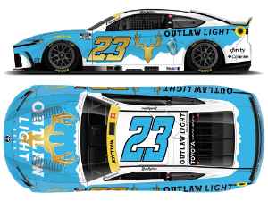 *Preorder* Bubba Wallace 2026 Outlaw Light Beer 1:24 Flash Coat Color Nascar Diecast Bubba Wallace, Nascar Diecast, 2026 Nascar Diecast, 1:24 Scale Diecast