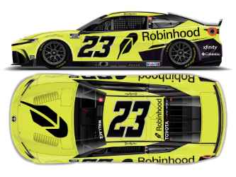 *Preorder* Bubba Wallace 2026 Robinhood 1:24 Color Chrome Nascar Diecast Bubba Wallace, Nascar Diecast, 2026 Nascar Diecast, 1:24 Scale Diecast