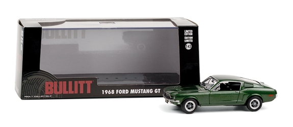 Bullitt (1968) 1:43 1968 Ford Mustang GT Fastback Bullitt, Movie Diecast, 1:24 Scale