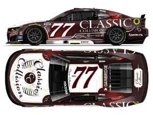 *Preorder* Carson Hocevar 2026 Classic Collision 1:24 Raw Nascar Diecast Carson Hocevar, Nascar Diecast, 2026 Nascar Diecast, 1:24 Scale Diecast