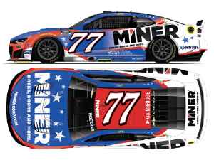 *Preorder* Carson Hocevar 2026 Miner Fan Vote 1:24 Raw Nascar Diecast Carson Hocevar, Nascar Diecast, 2026 Nascar Diecast, 1:24 Scale Diecast