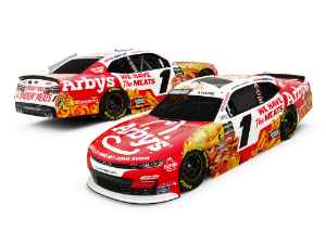 *Preorder* Carson Kvapil 2026 Arby's 1:24 Color Chrome O'Reilly Auto Parts Series Carson Kvapil, Nascar Diecast, 2026 Nascar Diecast, 1:24 Scale Diecast