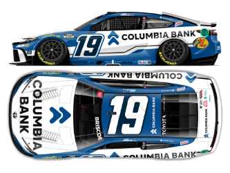 *Preorder* Chase Briscoe Autographed 2026 Columbia Bank 1:24 Nascar Diecast Chase Briscoe, Nascar Diecast, 2026 Nascar Diecast, 1:24 Scale Diecast,Autographed