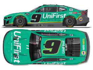 *Preorder* Chase Elliott 2026 Unifirst 1:24 Color Chrome Nascar Diecast Chase Elliott, Nascar Diecast, 2026 Nascar Diecast, 1:24 Scale Diecast