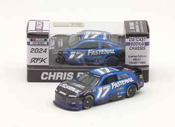 Chris Buescher 2024 Fastenal 1:64 Nascar Diecast Chassis - FOIL NUMBER DIECAST Chris Buescher, Nascar Diecast, 2024 Nascar Diecast, 1:64 Scale Diecast,