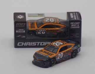 Christopher Bell 2023 DeWalt Power Stack Bristol Dirt 4/9 Race Win 1:64 Nascar Diecast - FOIL NUMBER - Diecast Chassis Christopher Bell, Nascar Diecast, 2023 Nascar Diecast, 1:64 Scale Diecast,