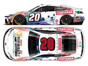 *Preorder* Christopher Bell 2026 Craftsman Racing For A Miracle 1:24 Flash Coat Color Nascar Diecast Christopher Bell, Nascar Diecast, 2026 Nascar Diecast, 1:24 Scale Diecast