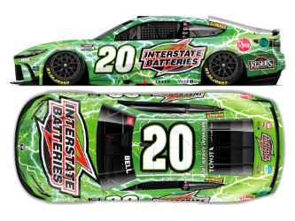 *Preorder* Christopher Bell 2026 Interstate Batteries 1:24 Elite Nascar Diecast Christopher Bell, Nascar Diecast, 2026 Nascar Diecast, 1:24 Scale Diecast, pre order diecast, Elite