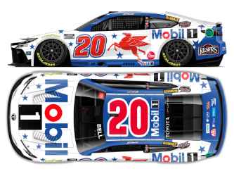 *Preorder* Christopher Bell 2026 Mobil 1 1:24 Color Chrome Nascar Diecast Christopher Bell, Nascar Diecast, 2026 Nascar Diecast, 1:24 Scale Diecast