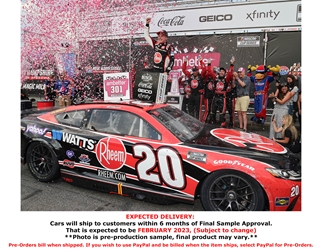 *Preorder* Christopher Bell Autographed 2022 Rheem New Hampshire 7/17 Race Win 1:24 Nascar Diecast Christopher Bell, Race Win, Nascar Diecast, 2022 Nascar Diecast, 1:24 Scale Diecast