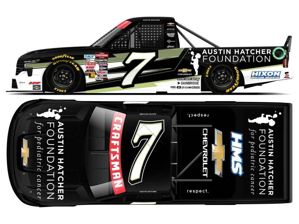 Connor Zilisch 2024 Austin Hatcher Foundation Truck Series 1:24