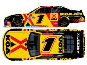 *Preorder* Connor Zilisch 2026 KOA 1:24 Color Chrome Xfinity Diecast Connor Zilisch, Nascar Diecast, 2026 Nascar Diecast, 1:24 Scale Diecast