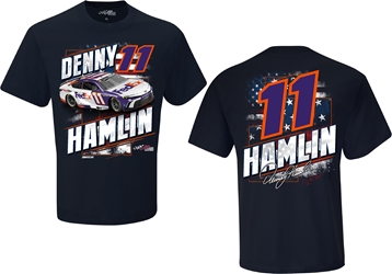 *Preorder* Denny Hamlin 2024 Patriotic Adult 2-Spot Tee Denny Hamlin, Tee, NASCAR, 2024