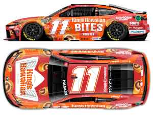 *Preorder* Denny Hamlin 2026 King's Hawaiian Cinnamon Bites 1:24 Flash Coat Color Nascar Diecast Denny Hamlin, Nascar Diecast, 2026 Nascar Diecast, 1:24 Scale Diecast