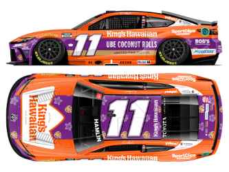 *Preorder* Denny Hamlin 2026 Kings Hawaiian Coconut Rolls 1:64 Nascar Diecast Denny Hamlin, Nascar Diecast, 2026 Nascar Diecast, 1:64 Scale Diecast,