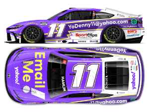 *Preorder* Denny Hamlin 2026 Yahoo! Email Me 1:24 Flash Coat Color Nascar Diecast Denny Hamlin, Nascar Diecast, 2026 Nascar Diecast, 1:24 Scale Diecast